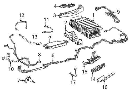 2025 Mercedes-Benz GLC63 AMG S E Performance Battery Diagram 5