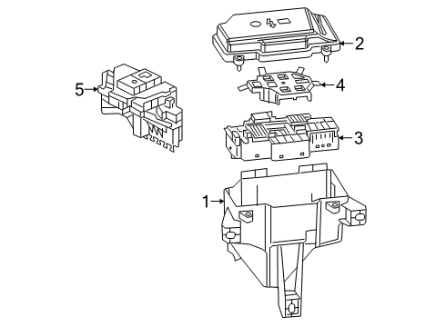 2024 Mercedes-Benz G63 AMG Fuse & Relay Diagram 3