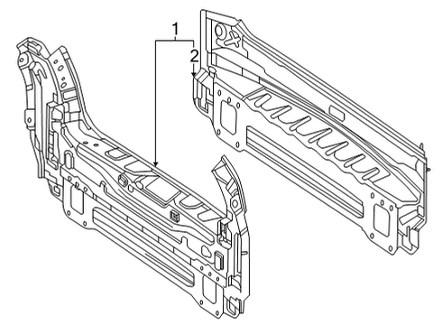 2025 Mercedes-Benz GLS450 Rear Body