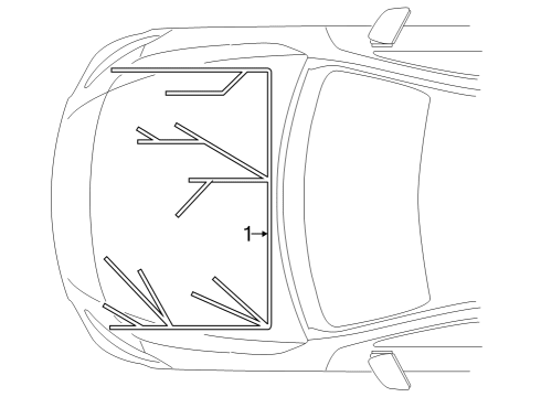 2023 Mercedes-Benz EQB 250+ Wiring Harness