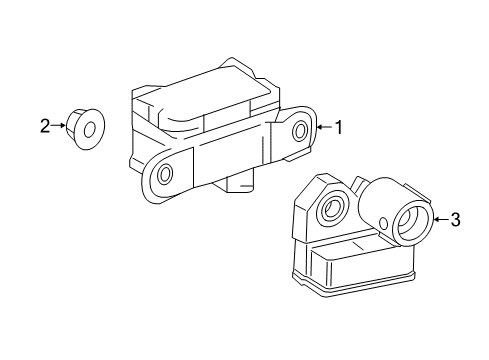 2018 Mercedes-Benz GLE550e Stability Control Diagram