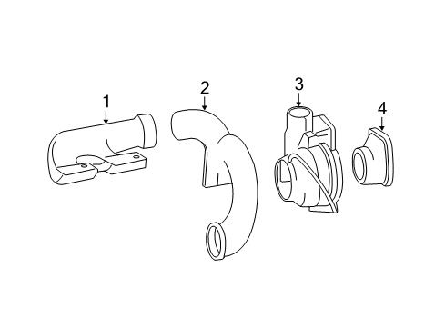 2018 Mercedes-Benz GLS550 Ducts Diagram