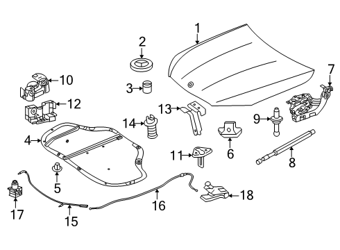 2025 Mercedes-Benz GLC63 AMG S E Performance Hood & Components