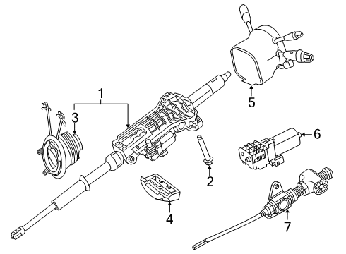 2020 Mercedes-Benz S560 Switches Diagram