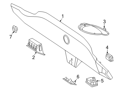 2024 Mercedes-Benz CLE53 AMG Interior Trim - Trunk