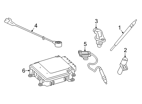 2016 Mercedes-Benz GLE300d Ignition System Diagram