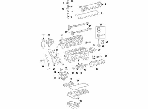 2018 Mercedes-Benz S65 AMG Camshaft & Timing Diagram
