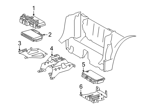 2011 Mercedes-Benz SL63 AMG Fuse & Relay Diagram 3
