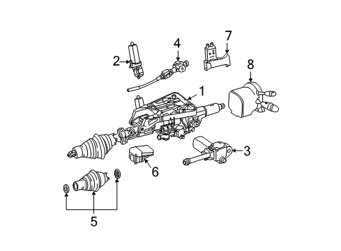 2008 Mercedes-Benz C300 Switches Diagram