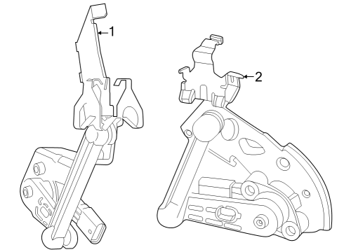 2025 Mercedes-Benz GLC63 AMG S E Performance Electrical Components Diagram 2