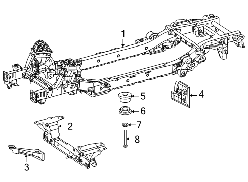 2025 Mercedes-Benz G580 Frame & Components