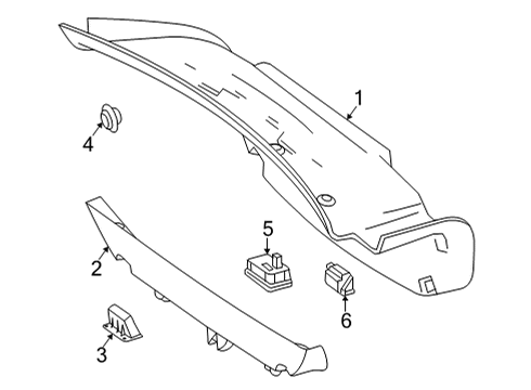 2024 Mercedes-Benz C63 AMG S E Performance Interior Trim - Trunk