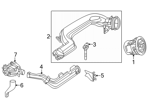 2024 Mercedes-Benz AMG GT 55 Ducts