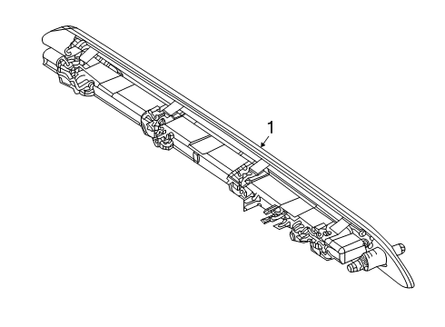 2024 Mercedes-Benz G550 High Mount Lamps