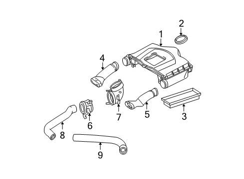 2011 Mercedes-Benz C300 Powertrain Control Diagram