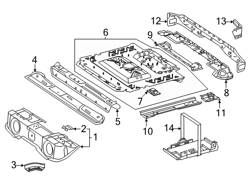 2025 Mercedes-Benz G580 Rear Floor & Rails