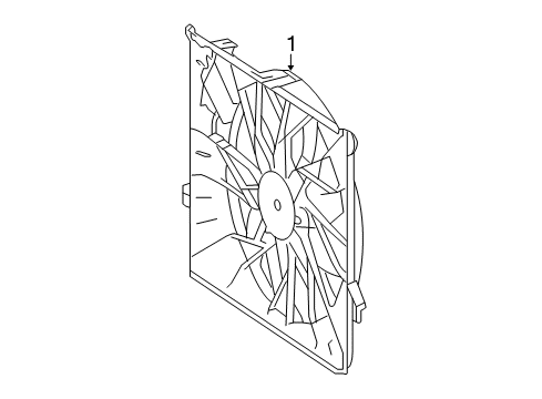 2015 Mercedes-Benz E400 Cooling Fan Diagram