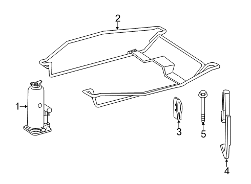 2024 Mercedes-Benz Sprinter 2500 Spare Tire Carrier
