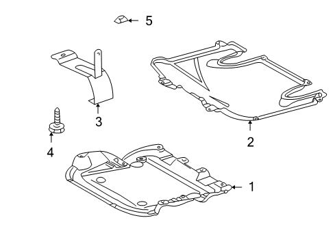 2005 Mercedes-Benz C55 AMG Splash Shields