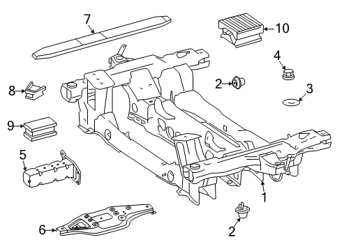 2024 Mercedes-Benz eSprinter Suspension Mounting - Front
