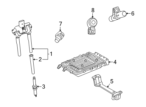 2024 Mercedes-Benz G63 AMG Ignition System Diagram