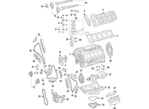2025 Mercedes-Benz GLE63 AMG S Camshaft & Timing