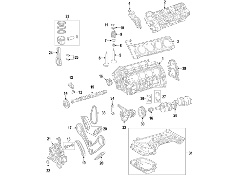 2015 Mercedes-Benz G550 Camshaft & Timing Diagram