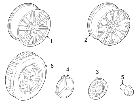 2023 Mercedes-Benz SL43 AMG Wheels