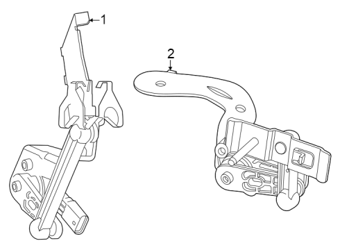 2025 Mercedes-Benz EQE 350+ Electrical Components