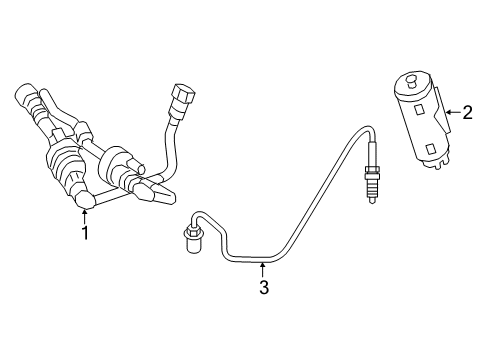 2019 Mercedes-Benz C63 AMG Vapor Canister Diagram 2