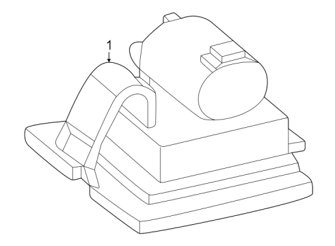 2025 Mercedes-Benz EQE 350+ License Lamps
