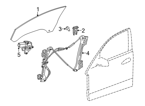 2017 Mercedes-Benz E550 Door Diagram