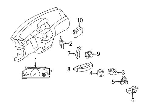 2011 Mercedes-Benz S400 Parking Brake Diagram