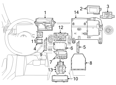 2023 Mercedes-Benz EQB 250+ Electrical Components