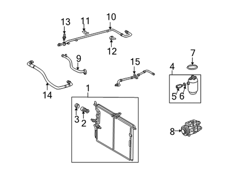 2006 Mercedes-Benz G500 Air Conditioner Diagram