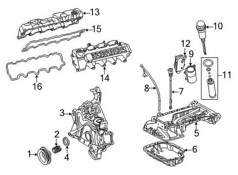 2000 Mercedes-Benz E55 AMG Engine Parts