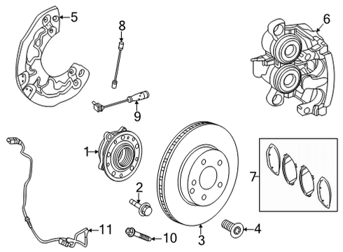 2025 Mercedes-Benz GLE63 AMG S Anti-Lock Brakes