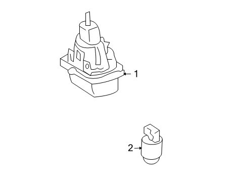 2007 Mercedes-Benz S550 License Lamps Diagram
