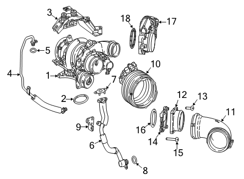 2016 Mercedes-Benz CLA45 AMG Throttle Body Diagram