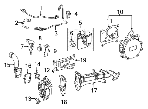 2019 Mercedes-Benz GLA250 Powertrain Control Diagram