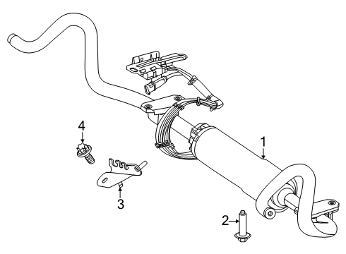 2024 Mercedes-Benz S63 AMG E Performance Stabilizer Bar & Components