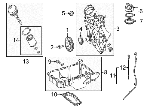 2016 Mercedes-Benz SLK300 Engine Parts