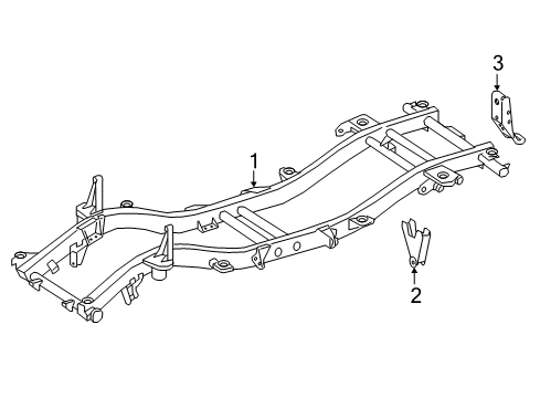 2006 Mercedes-Benz G500 Frame & Components