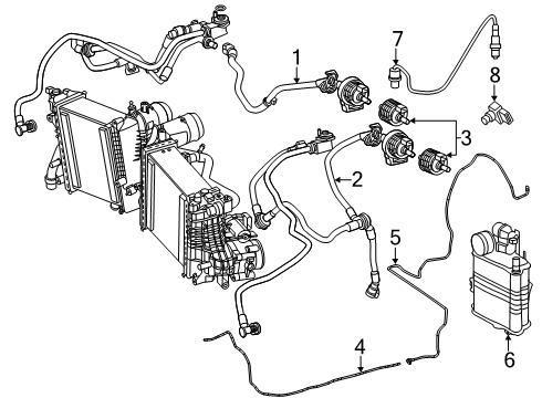 2025 Mercedes-Benz AMG GT 63 S E Performance Emission Components