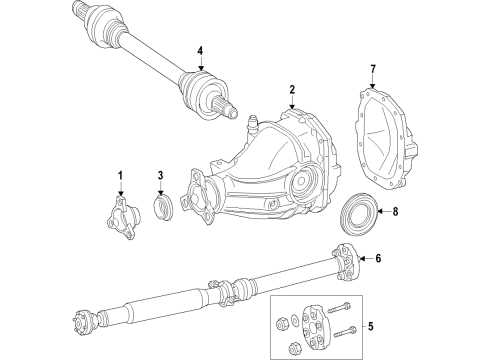 2024 Mercedes-Benz S63 AMG E Performance Differential - Rear
