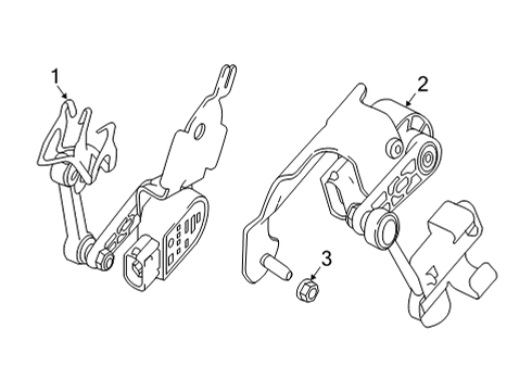 2020 Mercedes-Benz GLC300 Electrical Components Diagram 7