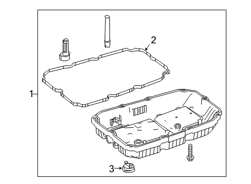 2017 Mercedes-Benz SL63 AMG Transmission Components - Maintenance Diagram 2