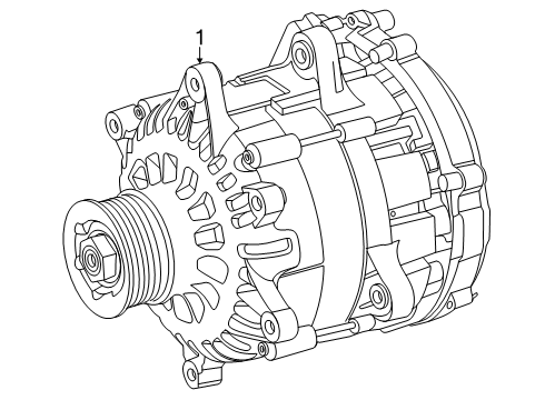 2025 Mercedes-Benz GLA250 Alternator