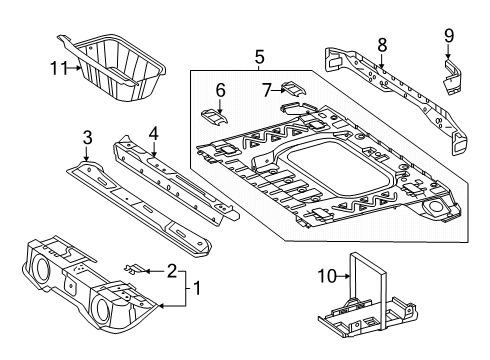 2025 Mercedes-Benz G63 AMG Rear Floor & Rails