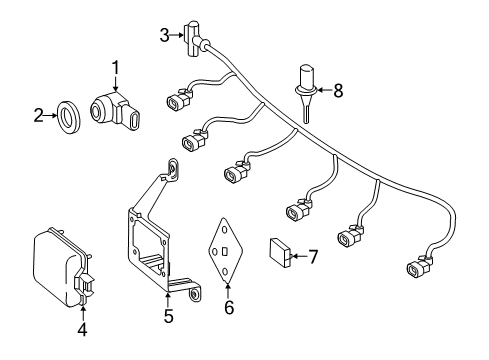 2017 Mercedes-Benz SLC300 Cruise Control System Diagram